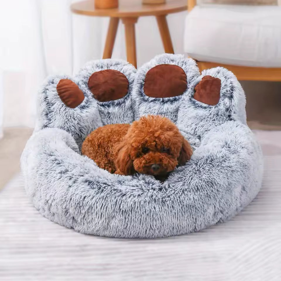 Long Plush Animal Bed