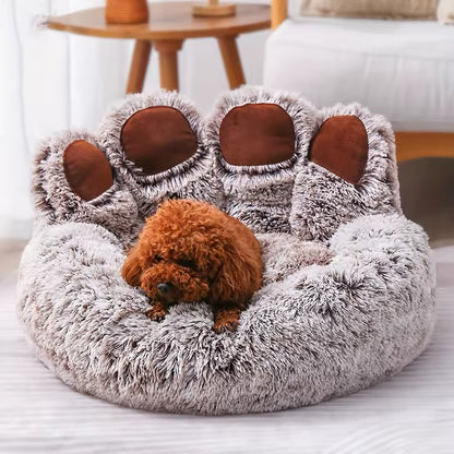 Long Plush Animal Bed