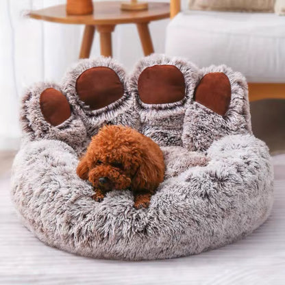 Long Plush Animal Bed
