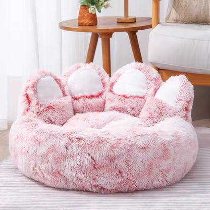 Long Plush Animal Bed