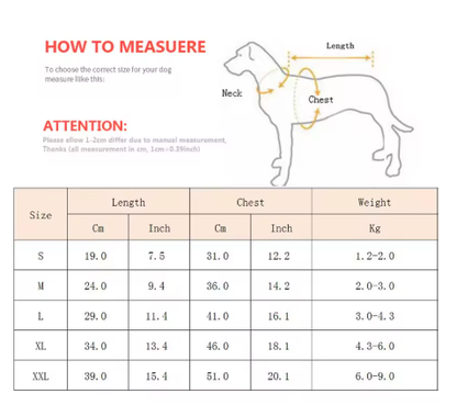 Coat for Dogs